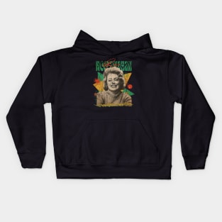 VINTAGE POP RETRO -Rue McClanahan - STYLE 70S Kids Hoodie